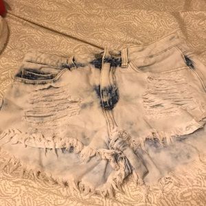 washed out shorts